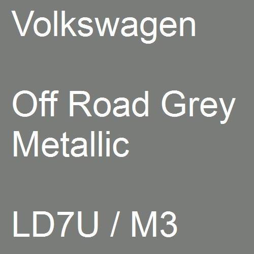 Volkswagen, Off Road Grey Metallic, LD7U / M3.